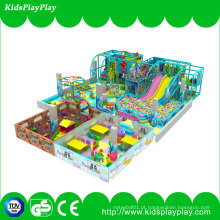 Design exclusivo de equipamentos de playground indoor para crianças